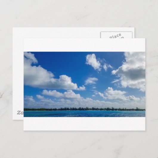 Half Moon Cay Briefkaart (Voorkant / Achterkant)