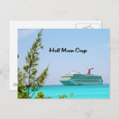 Half Moon Caye Bahamas Briefkaart (Voorkant / Achterkant)