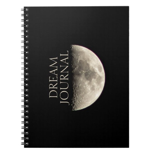 Half Moon Dream Journal Notitieboek (Voorkant)