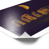 Half Moon Henge Foto Afdruk (Hoek)