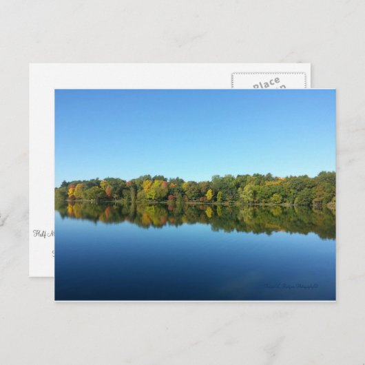 Half Moon Lake Briefkaart (Voorkant / Achterkant)
