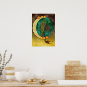 Half-Moon Mermaid Print (Keuken)