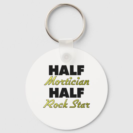 Half Morticien Half Rock Star Sleutelhanger (Voorkant)