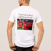 Half mouw maatwerk Ferrari T-shirt (Achterkant)