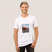 Half mouw maatwerk Ferrari T-shirt (Voorkant volledig)