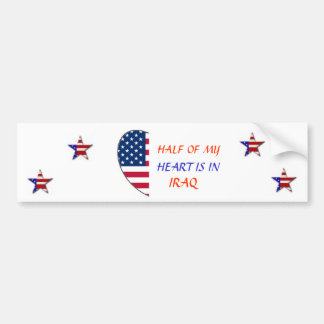 HALF MT HEART, BUMPER SICKER BUMPERSTICKER