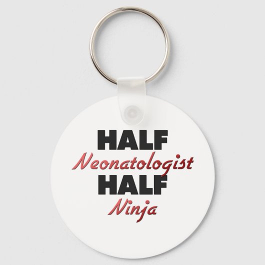 Half Neonatoloog Half Ninja Sleutelhanger (Voorkant)