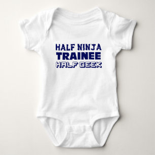 Half Ninja Trainee Half Geek Romper