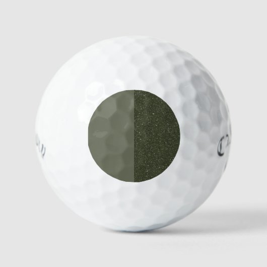 Half Noise Moss Green Golfbal –  Golfballen (Voorkant)