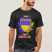 Half-Oekraïens halfAmerikaans shirt (Voorkant)