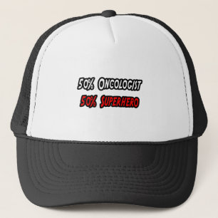Half oncoloog Half superheld Trucker Pet
