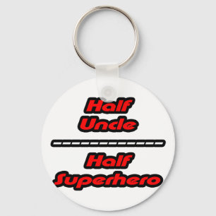 Half oom Half Superheld Sleutelhanger