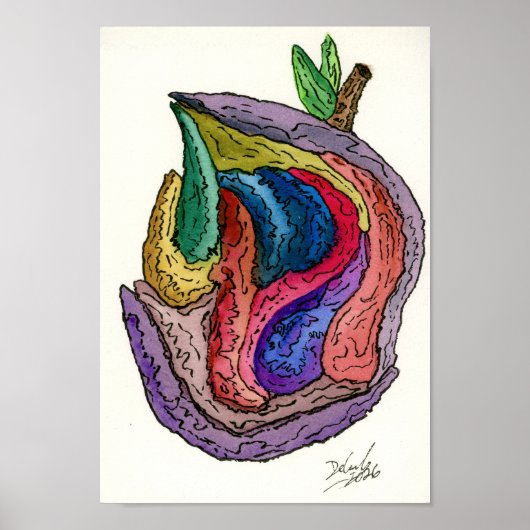 Half opgegeten poster (Voorkant)