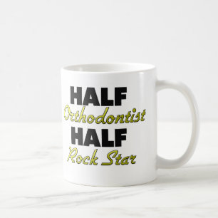 Half orthodontist Half Rock Star Koffiemok