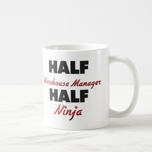 Half pakhuis Manager Half Ninja Koffiemok (Rechts)