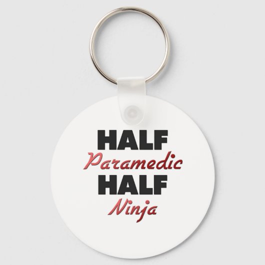 Half Paramedic Half Ninja Sleutelhanger (Voorkant)