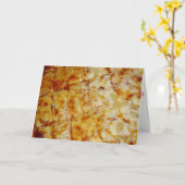 "Half Pepperoni Half Hawaiian Pizza" - Birthday Ca Kaart (Gele Bloem)