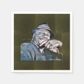 half Pint Metaxa Servet (Voorkant)