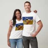 Half-Pipe Skater van Doug LaRue T-shirt (Unisex)