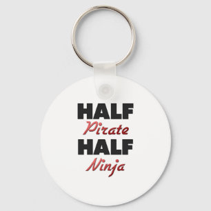 Half Pirate Half Ninja Sleutelhanger