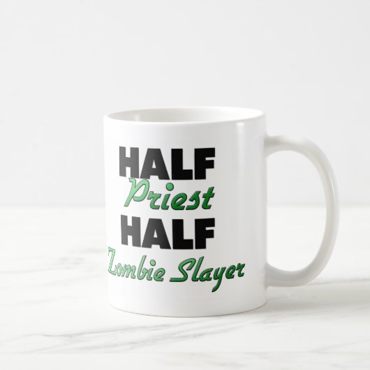 Half-priest halfwaardebieslaag koffiemok (Rechts)