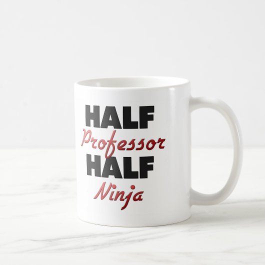 Half Professor Half Ninja Koffiemok (Rechts)