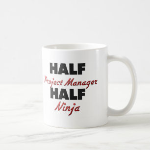 Half projectmanager Half Ninja Koffiemok