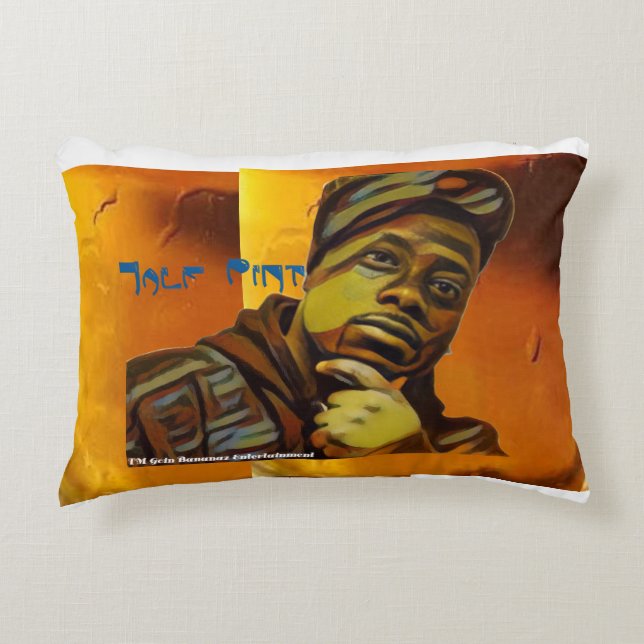 Half punt accent kussen (Voorkant)