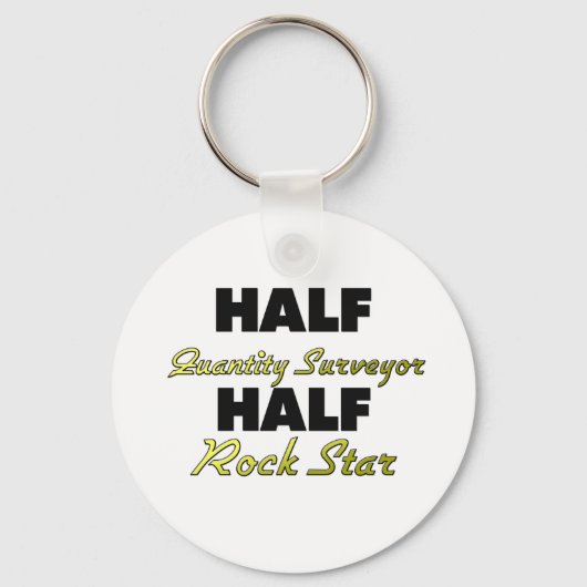 Half-quantity Surveyor Half-Rock Star Sleutelhanger (Voorkant)