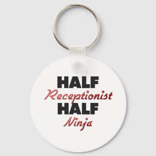 Half receptionist Half Ninja Sleutelhanger