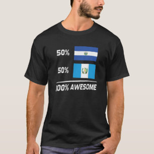Half Salvadoriaans half Guatemalaans El Salvador G T-shirt