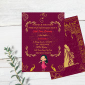 Half Saree Ritu Kala Samskara Kaart