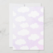 Half Saree Ritu Kala Samskara Vlinder Kaart (Achterkant)