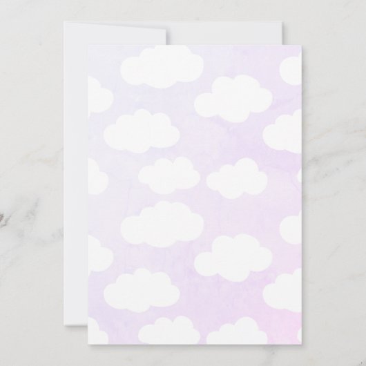 Half Saree Ritu Kala Samskara Vlinder Kaart (Achterkant)