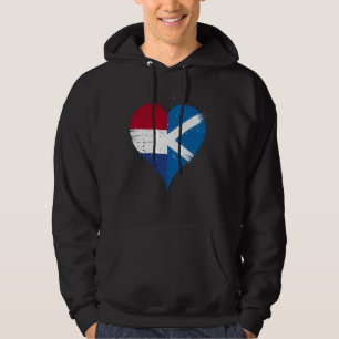 Half Schots half Nederlands a Schotland Nederland  Hoodie
