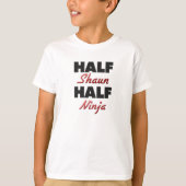 Half Shaun Half Ninja T-shirt (Voorkant)