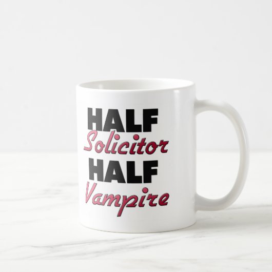 Half Solicitor Half Vampire Koffiemok (Rechts)