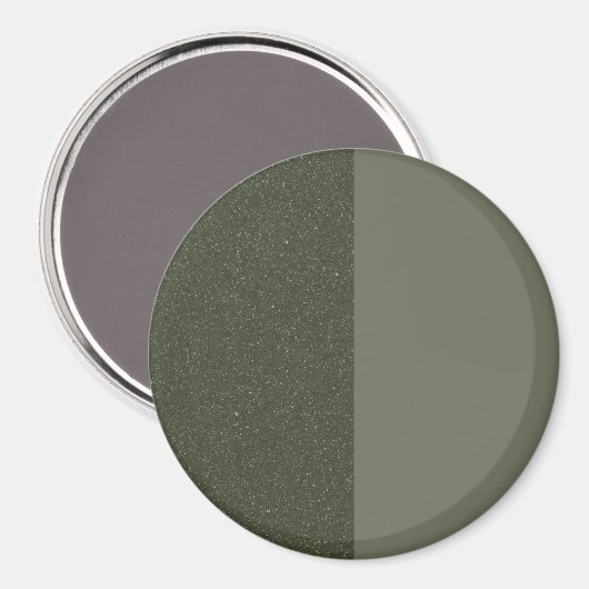 Half Split Mosgroene Magneet (Voorkant / Achterkant)