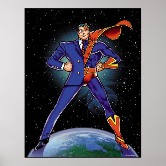 Half Super-Hero Poster (Voorkant)