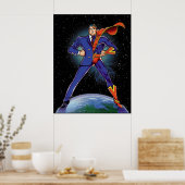 Half Super-Hero Poster (Keuken)