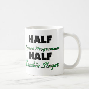 Half-systeemprogrammeur Half-Zombie-laag Koffiemok