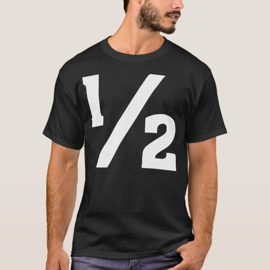 half t-shirt (Voorkant)