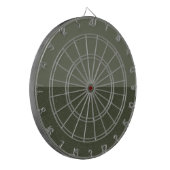 Half-Texture Moss Green Dartboard –  Dartbord (Voorkant Links)
