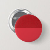 Half Texture Tomaat Rood Custom Button (Voorkant /achterkant)
