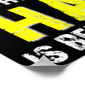 Half The Race Dirt Bike Motocross Poster Bord (Hoek)