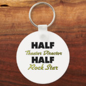 Half theater Director Half Rock Star Sleutelhanger (Voorkant)