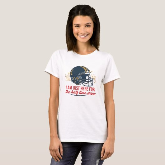 Half Time Show T-shirt (Voorkant volledig)