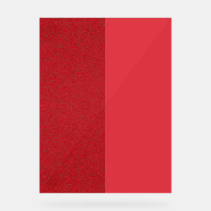 Half-Tone Tomaat Rood Acryl Teken –  Bord