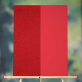 Half-Tone Tomaat Rood Acryl Teken – Bord (Neutraal)