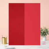 Half-Tone Tomaat Rood Acryl Teken – Bord (Huwelijk)